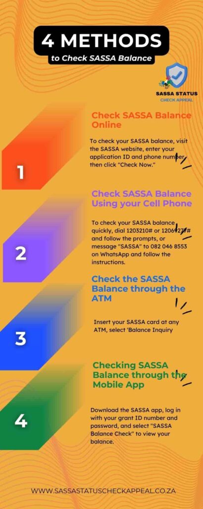 4 Methods to check sassa balance