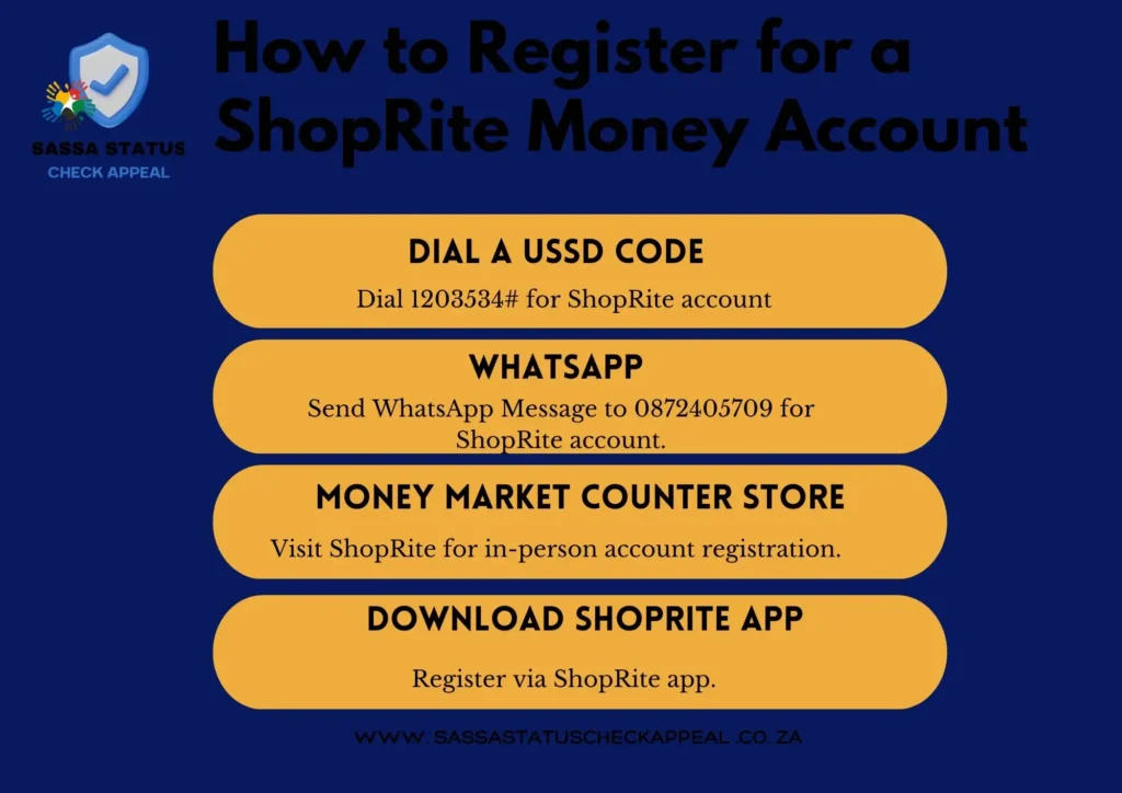 How to Register for a ShopRite Money Account