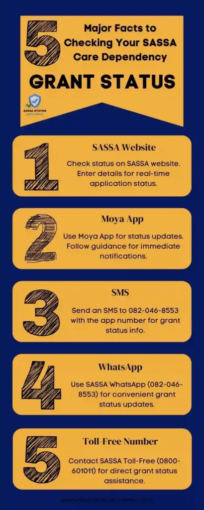 5 Major Facts to Checking Your Sassa Care Dependency Grant Status