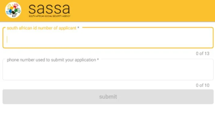 Sassa pending status check online