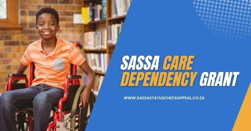 How to apply sassa care dependency grant
